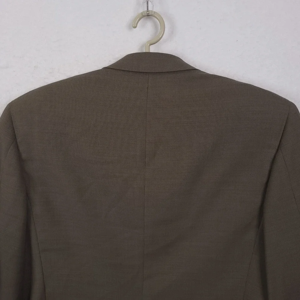 Canali Proposta Blazer Mens 50 Brown Wool 3-Button Italian Sport Coat Luxury